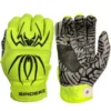 2022 Spiderz Hybrid Batting Gloves: Neon Yellow/Black -wp populaire magasin 2020SPIDERZHYBRID NEONYELLOW BLACK