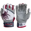 2022 Spiderz PRO Model Batting Gloves: White/Navy/Red -wp populaire magasin 2022SpiderzPRO White NavyBlue Red