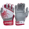 2022 Spiderz PRO Model Batting Gloves: White/Red -wp populaire magasin 2022SpiderzPRO White Red