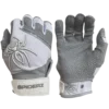 2022 Spiderz PRO Model Batting Gloves: White/Grey -wp populaire magasin 2022 Spiderz White Grey Pro