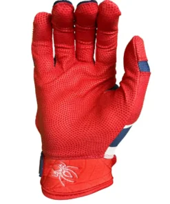2023 Spiderz Pro Model Batting Gloves: White/Red/Navy -wp populaire magasin 2023SpiderzProModelBattingGloves White Red Navy2023SpiderzProModelBattingGloves White Red Navy 2