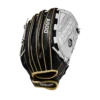 Wilson A500 SIREN 12.5" Fastpitch Softball Glove: WTA05RF20125 -wp populaire magasin A05RF2025 0 Siren 125 Black White MetallicGold Back
