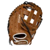 Wilson Aura A900 33" Fastpitch Catcher's Mitt : WTA09RF20FPCM -wp populaire magasin A09RF20CM 0 Aura FP Catchers Mitt 33 BritishTan White Back