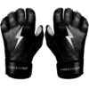 Bruce Bolt PREMIUM PRO Chrome Series Short Cuff Batting Gloves: Black -wp populaire magasin BB SC CHRB1