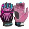 2023 Spiderz HYBRID Batting Gloves: Black Vice -wp populaire magasin Black Vice