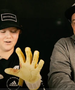 Bruce Bolt PREMIUM PRO Short Cuff Batting Gloves: Royal -wp populaire magasin BruceBoltVideo2