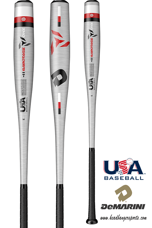 2019 DeMarini Sabotage ONE (-11) USA Baseball Bat: WTDXUMO 4 2019 DeMarini Sabotage ONE (-11) USA Baseball Bat: WTDXUMO - Image 2
