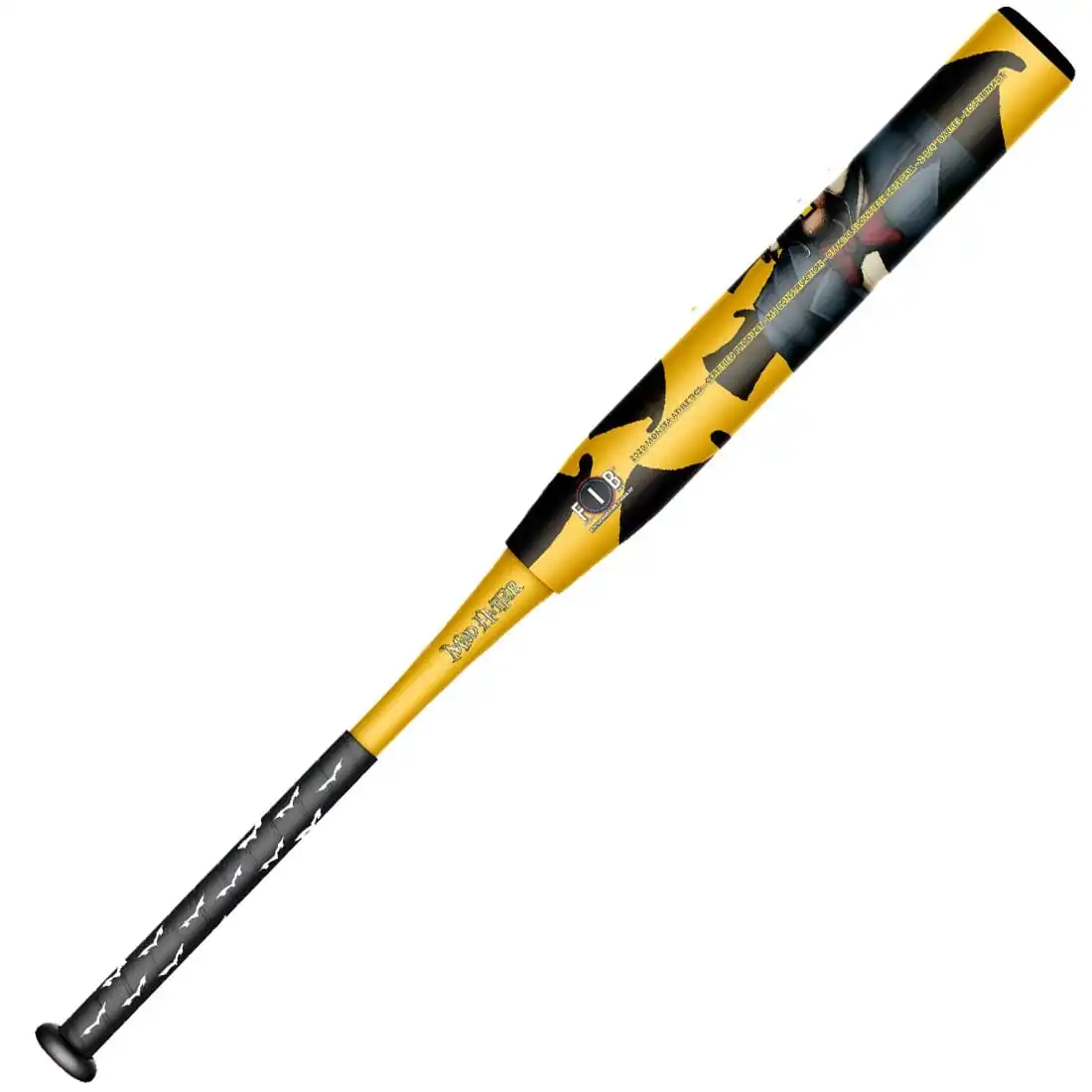 Monsta Athletics 2022 Monsta Mad Hatter "Gold" 12.5" USA/ASA Slowpitch Softball Bat: Collectors Edition 7 Monsta Athletics 2022 Monsta Mad Hatter "Gold" 12.5" USA/ASA Slowpitch Softball Bat: Collectors Edition - Image 5