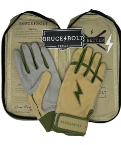 Bruce Bolt Premium Pro Military Series Short Cuff Batting Gloves: Beige -wp populaire magasin IMG 0887