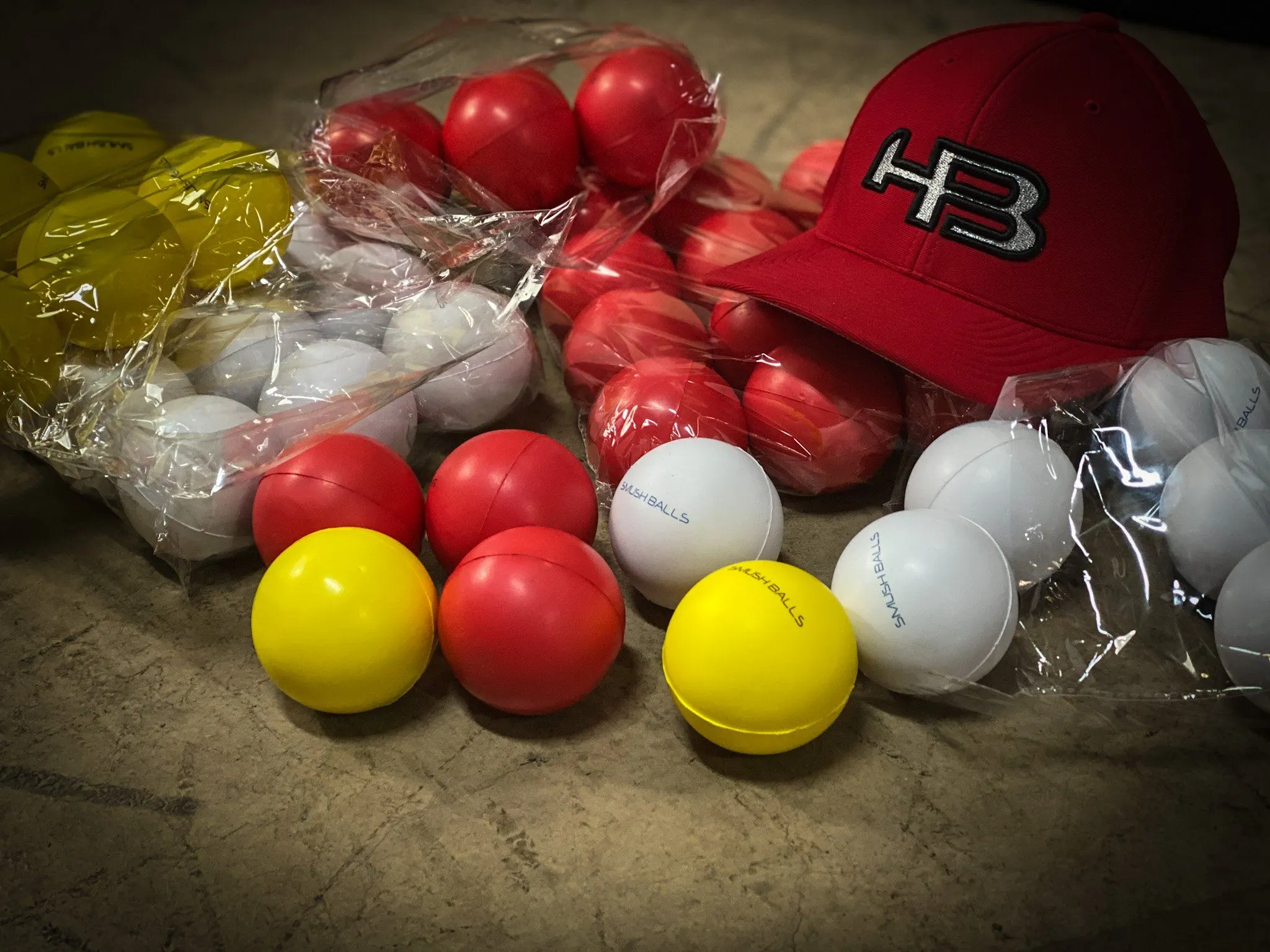 One Dozen (12) SMUSHBALLS The Ultimate Indoor & Outdoor Batting Practice Ball: White 4 One Dozen (12) SMUSHBALLS The Ultimate Indoor & Outdoor Batting Practice Ball: White - Image 2