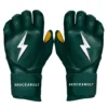 Bruce Bolt PREMIUM PRO Long Cuff Batting Gloves: Green 1 Bruce Bolt PREMIUM PRO Long Cuff Batting Gloves: Green -wp populaire magasin LC GRNG HERO