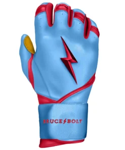 Bruce Bolt PREMIUM PRO BADER Series Long Cuff Batting Gloves: Baby Blue -wp populaire magasin LC HBB RIGHT
