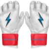 Bruce Bolt PREMIUM PRO BRINSON Series Long Cuff Batting Gloves: White -wp populaire magasin LC LBW HERO scaled