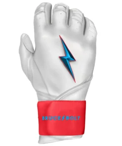 Bruce Bolt PREMIUM PRO BRINSON Series Long Cuff Batting Gloves: White 10 Bruce Bolt PREMIUM PRO BRINSON Series Long Cuff Batting Gloves: White -wp populaire magasin LC LBW RIGHT