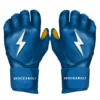 Bruce Bolt PREMIUM PRO Long Cuff Batting Gloves: Royal -wp populaire magasin LC ROYG HERO