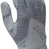2018 Miken Pro White And Grey Batting Gloves: MBGL18-WHT -wp populaire magasin MBGL18 White 1