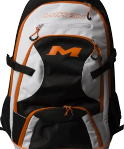 Miken Baseball And Softball Backpack: MKBG18-BP -wp populaire magasin MKBG18 BP Orange
