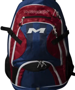 Miken Baseball And Softball Backpack: MKBG18-BP -wp populaire magasin MKBG18 BP RWB