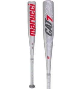Marucci CAT 7 Silver (-10) Junior Big Barrel Baseball Bat: MJBBC72S