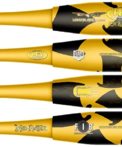 Monsta Athletics 2022 Monsta Mad Hatter "Gold" 12.5" USA/ASA Slowpitch Softball Bat: Collectors Edition 13 Monsta Athletics 2022 Monsta Mad Hatter "Gold" 12.5" USA/ASA Slowpitch Softball Bat: Collectors Edition -wp populaire magasin Monsta 2020 HB MadHatter Torch Goldie