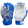 2022 Spiderz PRIZM Batting Gloves: Royal Blue/Silver -wp populaire magasin PRIZM RoyalBlueSilver