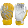 2022 Spiderz PRIZM Batting Gloves: Yellow/Silver 1 2022 Spiderz PRIZM Batting Gloves: Yellow/Silver -wp populaire magasin PRIZM YellowSilver