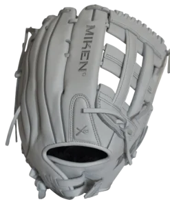 Miken Pro Series 13" Slow Pitch Fielding Glove - White/White: PRO130WW