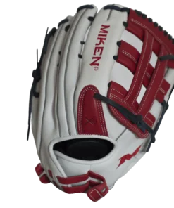 Miken Pro Series 14″ Slow Pitch Fielding Glove – White/Scarlet/Navy: PRO140WSN 8 Miken Pro Series 14″ Slow Pitch Fielding Glove – White/Scarlet/Navy: PRO140WSN -wp populaire magasin PRO140WSN BACK