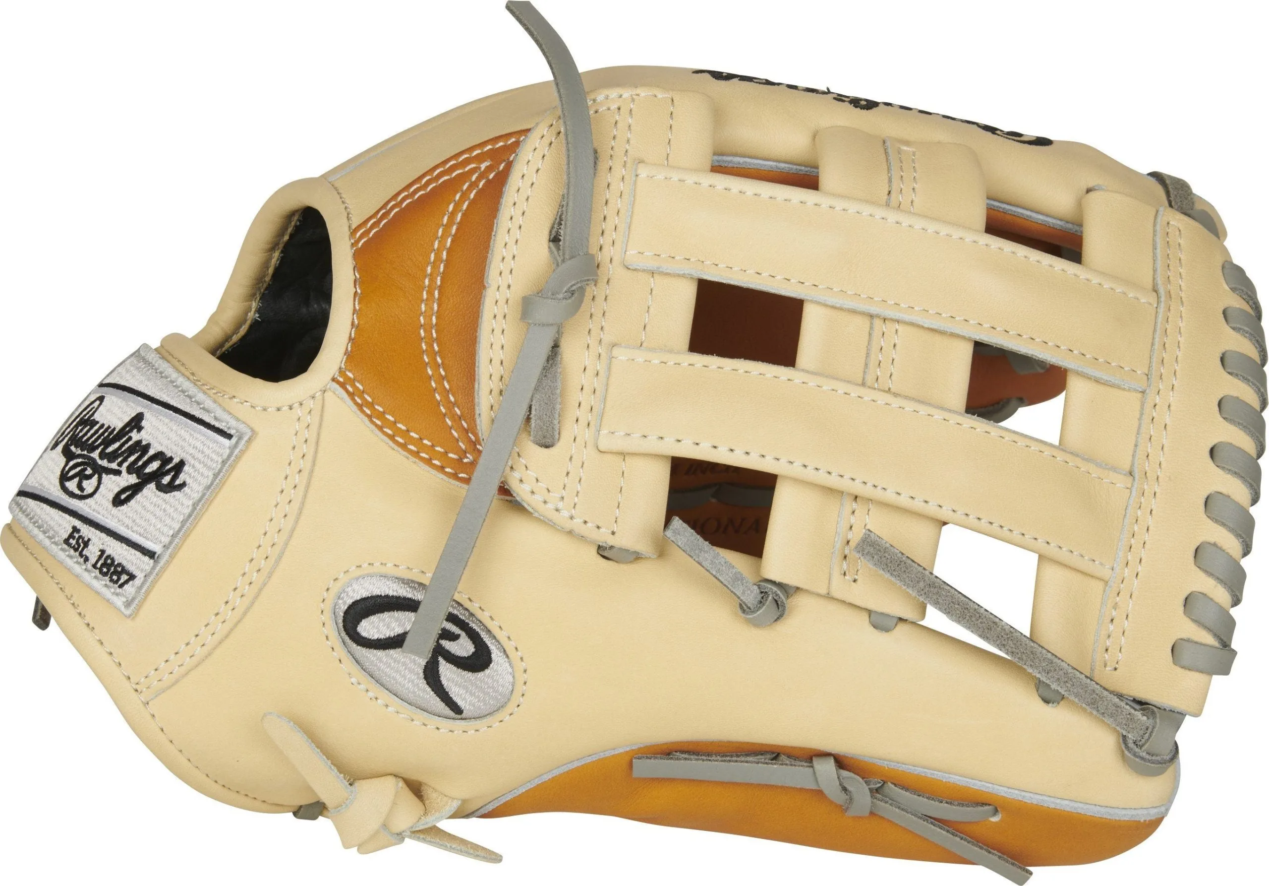 Rawlings Heart Of The Hide 12.75" Baseball Glove: PRO3039-6TC 5 Rawlings Heart Of The Hide 12.75" Baseball Glove: PRO3039-6TC - Image 3