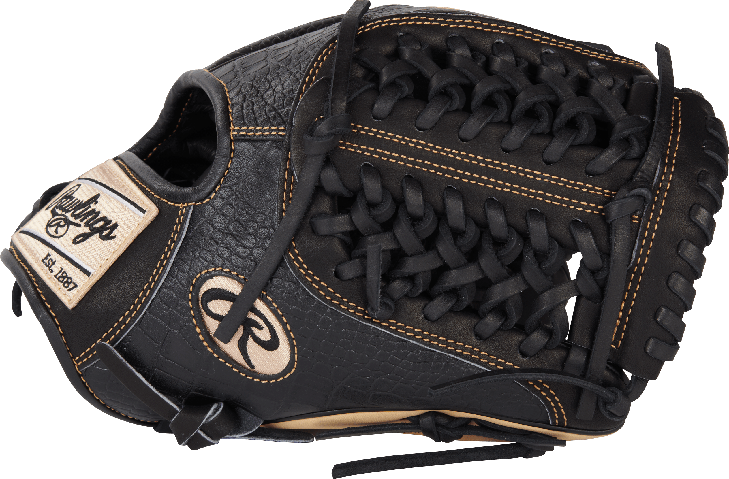 Rawlings Heart Of The Hide R2G 11.75" Infield/Pitcher's Baseball Glove: PROR205-4B 5 Rawlings Heart Of The Hide R2G 11.75" Infield/Pitcher's Baseball Glove: PROR205-4B - Image 3