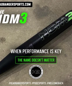 PURE Sports NDM3 13" 2 Piece Game Ready USSSA Slowpitch Softball Bat: M1B3
