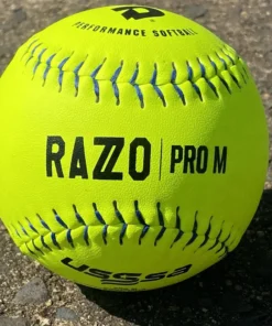 DeMarini RAZZO 12" PRO M USSSA Slowpitch Softballs (Dozen): WTDRZPMC12UB