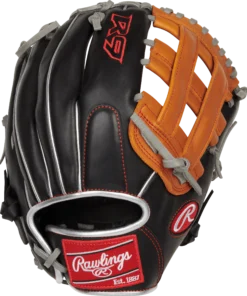Rawlings R9 Contour Series 12" Infield/Pitcher's Baseball Glove: R9120U-6BT
