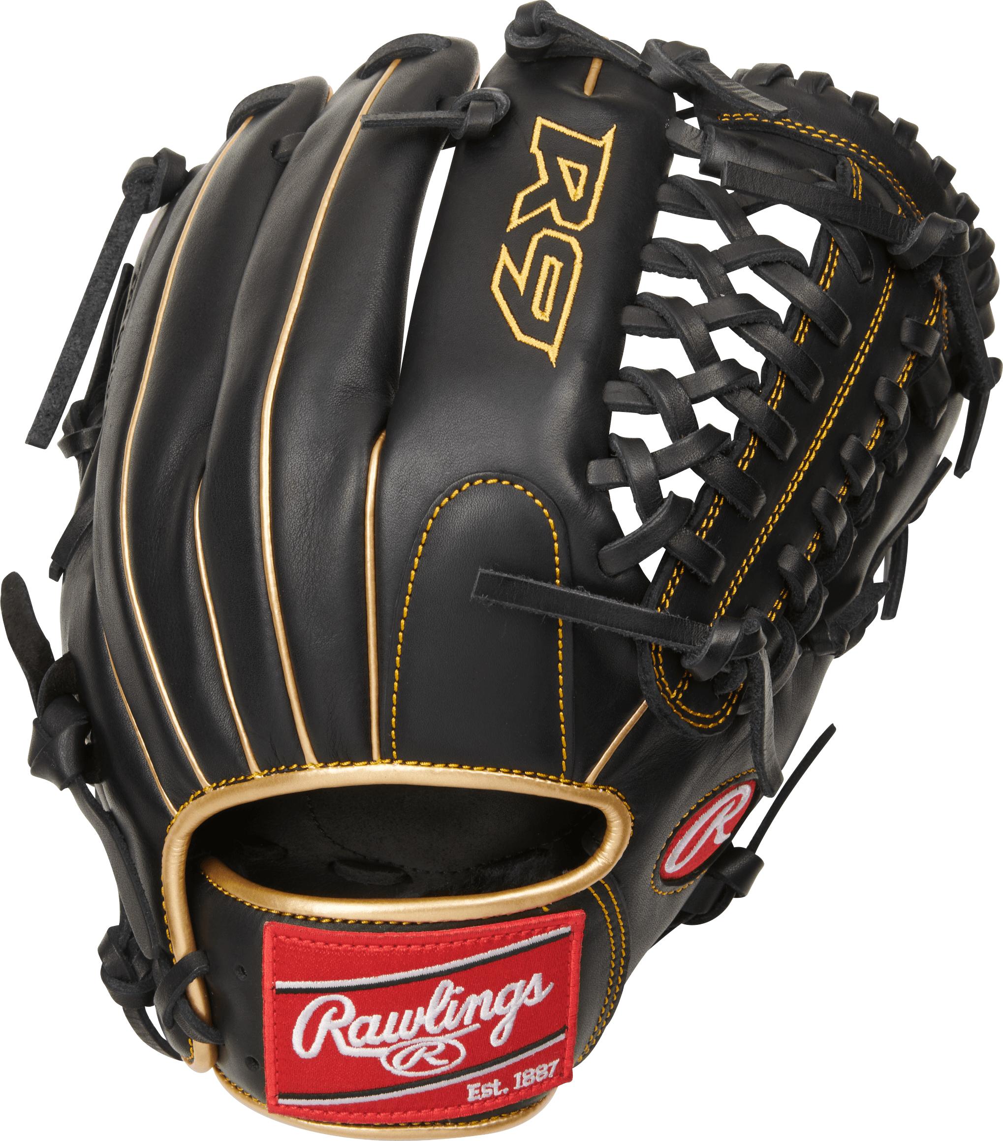 Rawlings R9 11.75" Infield/Pitcher's Baseball Glove: R9205-4BG 3 Rawlings R9 11.75" Infield/Pitcher's Baseball Glove: R9205-4BG
