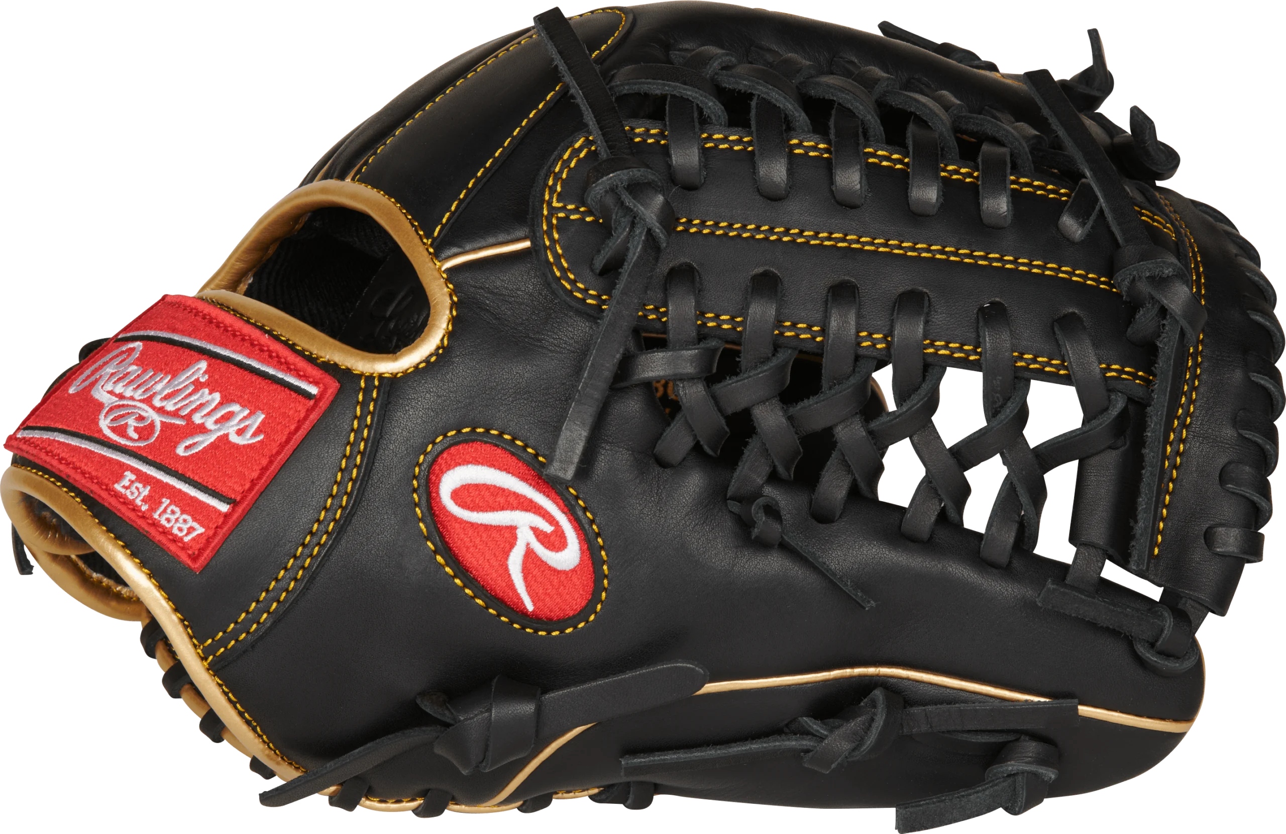 Rawlings R9 11.75" Infield/Pitcher's Baseball Glove: R9205-4BG 5 Rawlings R9 11.75" Infield/Pitcher's Baseball Glove: R9205-4BG - Image 3