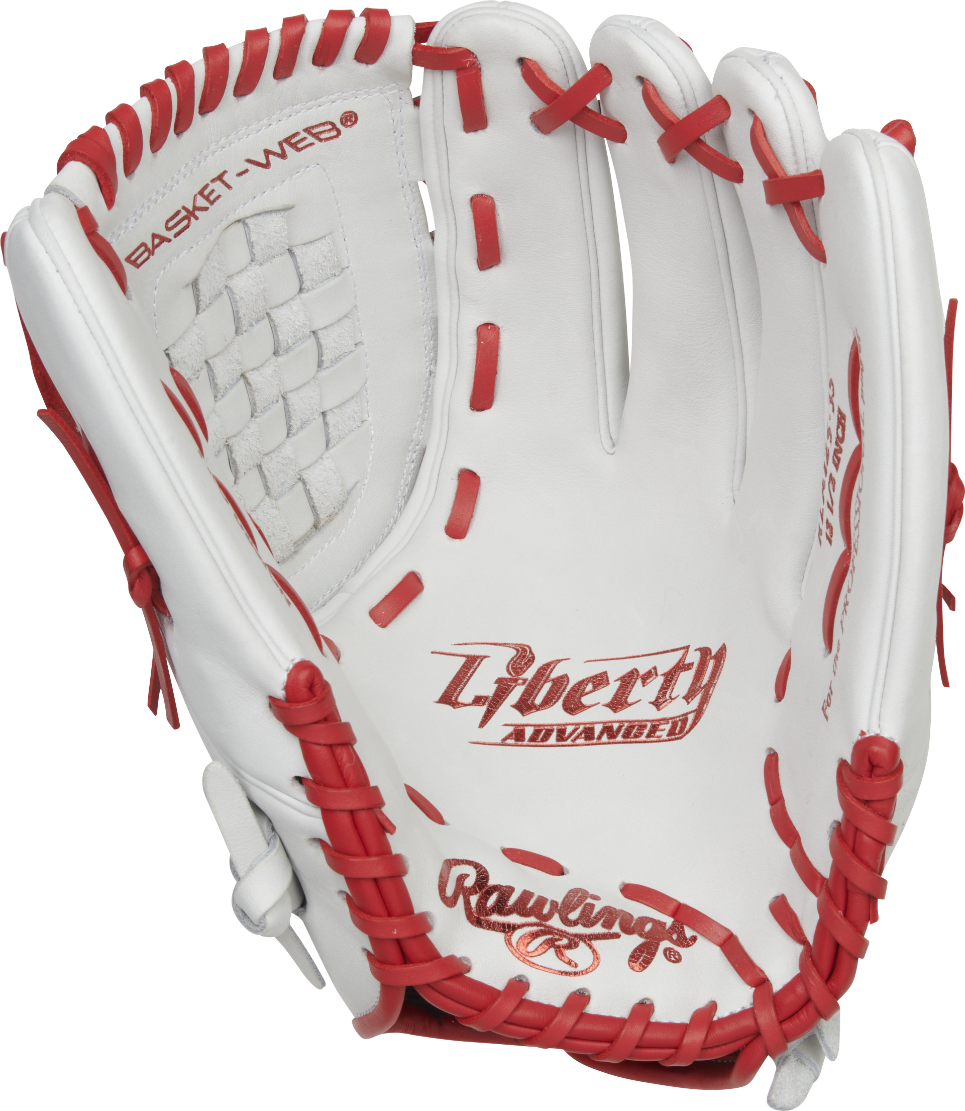 Rawlings Liberty Advanced 12.5" Fastpitch Softball Glove: RLA125-3S 4 Rawlings Liberty Advanced 12.5" Fastpitch Softball Glove: RLA125-3S - Image 2