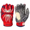 2021 Spiderz HYBRID Batting Gloves: Red/Navy Blue/White -wp populaire magasin RedNavy