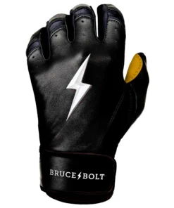 Bruce Bolt PREMIUM PRO Short Cuff Batting Gloves: Black 19 Bruce Bolt PREMIUM PRO Short Cuff Batting Gloves: Black -wp populaire magasin SC BLKG LEFT