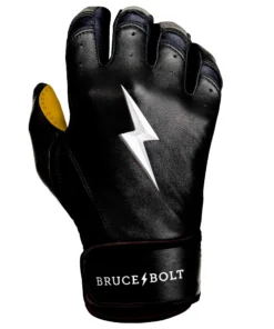 Bruce Bolt PREMIUM PRO Short Cuff Batting Gloves: Black 21 Bruce Bolt PREMIUM PRO Short Cuff Batting Gloves: Black -wp populaire magasin SC BLKG RIGHT