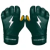 Bruce Bolt PREMIUM PRO Short Cuff Batting Gloves: GREEN -wp populaire magasin SC GRNG HERO
