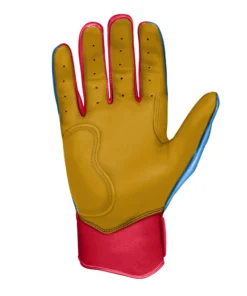 Bruce Bolt PREMIUM PRO BADER Series Short Cuff Batting Gloves: Baby Blue -wp populaire magasin SC HBB PALM