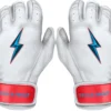 Bruce Bolt PREMIUM PRO BRINSON Series Short Cuff Batting Gloves: White -wp populaire magasin SC LBW HERO scaled