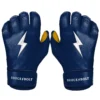 Bruce Bolt PREMIUM PRO Short Cuff Batting Gloves: Navy -wp populaire magasin SC NVYG HERO