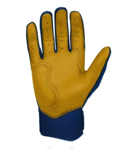Bruce Bolt PREMIUM PRO Short Cuff Batting Gloves: Navy -wp populaire magasin SC NVYG PALM