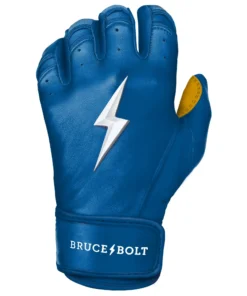 Bruce Bolt PREMIUM PRO Short Cuff Batting Gloves: Royal -wp populaire magasin SC ROYG LEFT