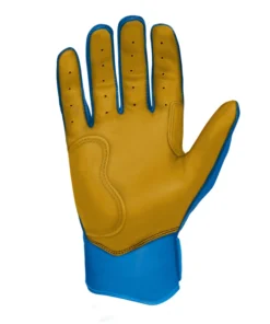 Bruce Bolt PREMIUM PRO Short Cuff Batting Gloves: Royal -wp populaire magasin SC ROYG PALM