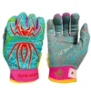 2021 Spiderz HYBRID Small Batch Batting Gloves: Wild Thing' 1 2021 Spiderz HYBRID Small Batch Batting Gloves: Wild Thing' -wp populaire magasin TurquoiseRedPinkYellow