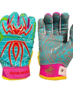 2021 Spiderz HYBRID Small Batch Batting Gloves: Wild Thing'