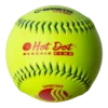 Worth 12" Classic Plus USSSA Hot Dot Slowpitch Softballs (Dozen): UHD12SY -wp populaire magasin UHD12SY