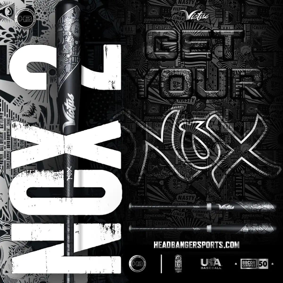 Victus NOX 2 Senior League (-5) USSSA Baseball Bat: VSBN2Y5 6 Victus NOX 2 Senior League (-5) USSSA Baseball Bat: VSBN2Y5 - Image 4